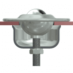 ball unit with clamp fixing