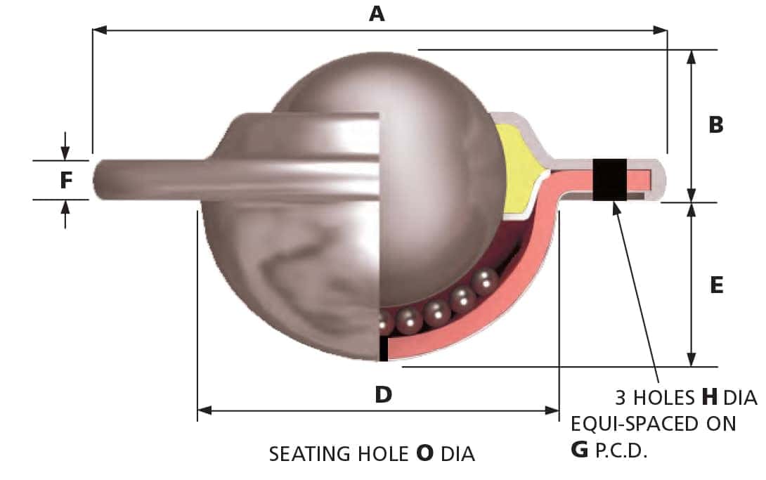 11101 ball transfer unit diagram