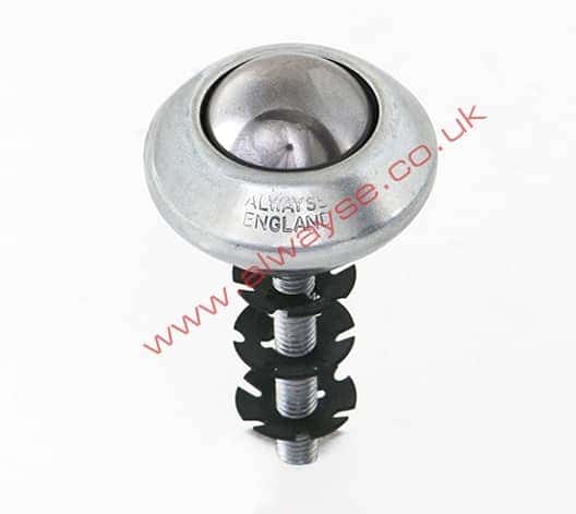 1002-13 ball transfer unit with washer clips