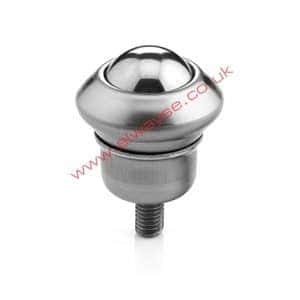 1003-15-23 ball transfer unit made from stainless steel with external thread