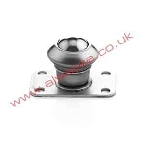 1005-15 stainless steel ball transfer unit with 4 round fixing holes