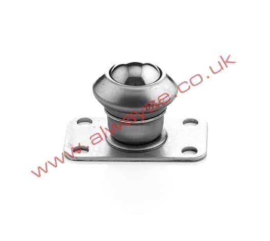 1005-15 stainless steel ball transfer unit with 4 round fixing holes