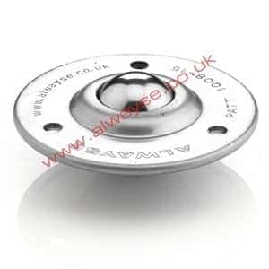 1008-15 ball transfer unit with 3 round fixing holes