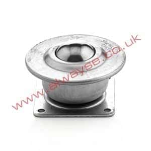 1020-15 stainless steel ball transfer unit with 4 round fixing holes