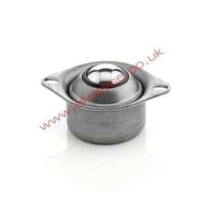 1502-15 ball transfer unit with 2 oval fixing holes