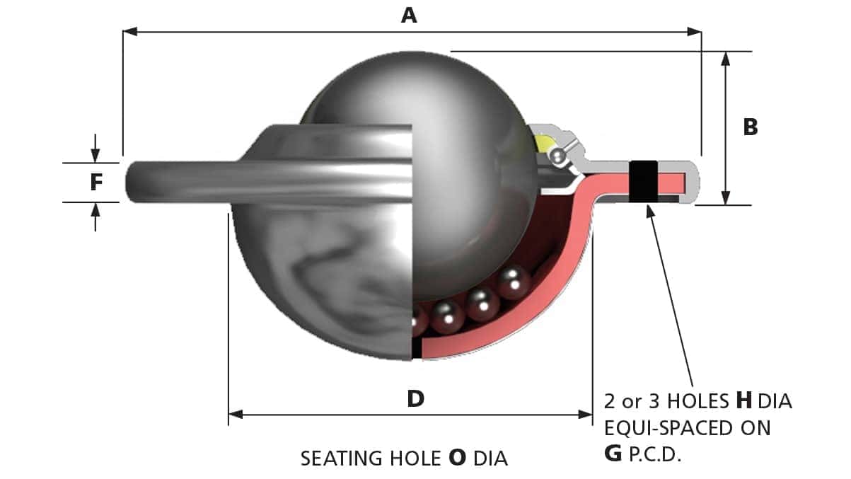 11101 ball transfer unit