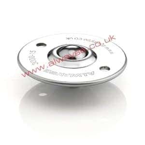 3000-15 ball transfer unit flange fixing with 2 round holes