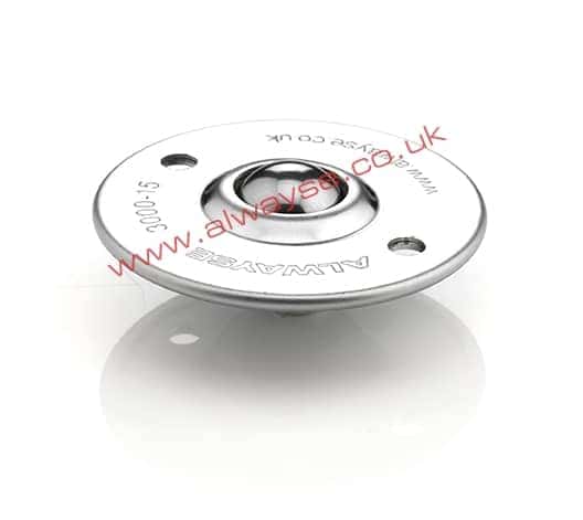 3000-15 ball transfer unit flange fixing with 2 round holes