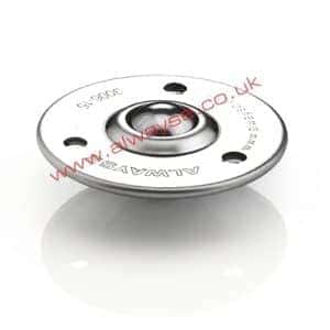 3006-15 ball transfer unit with 3 round holes
