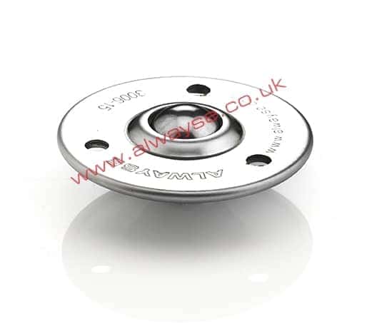 3006-15 ball transfer unit with 3 round holes