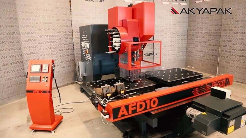 CNC PLATE DRILLING MACHINE