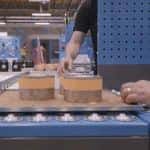 Atlas copco assembly line using Alwayse ball transfer units