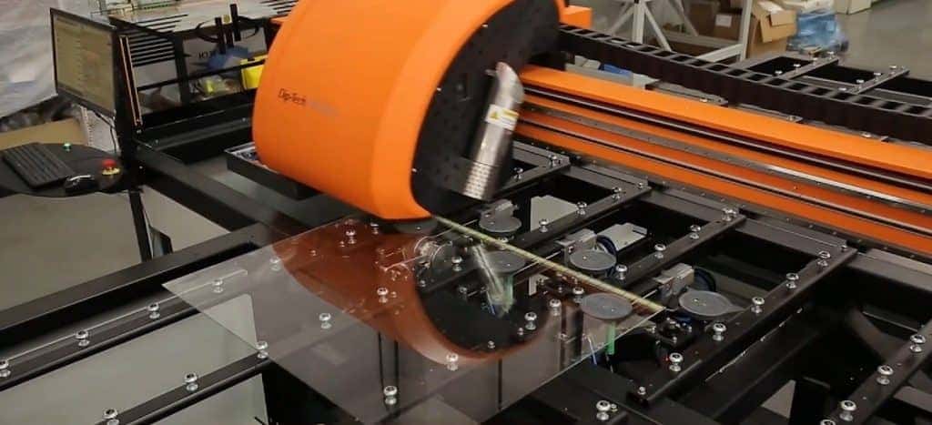 DipTech glass printing machine