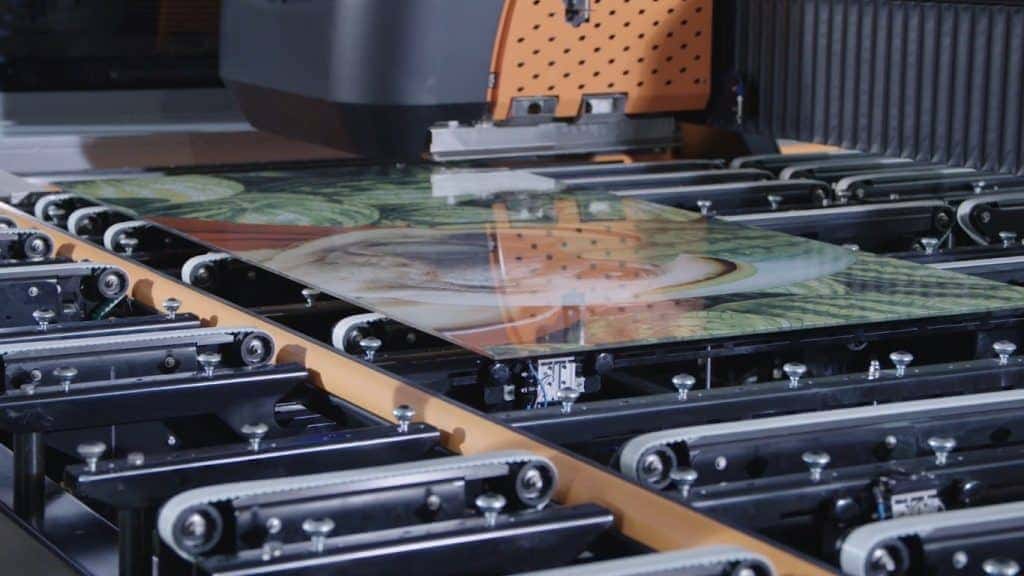 Dip-Tech glass printing machine