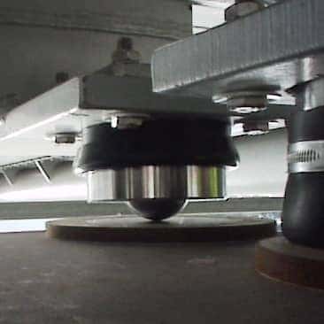 MILLENNIUM BRIDGE, LONDON SUPPORTED BY BALL TRANSFER UNITS