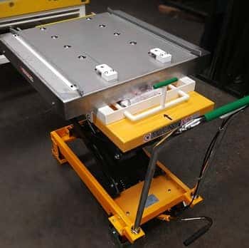 scissor lift ball table