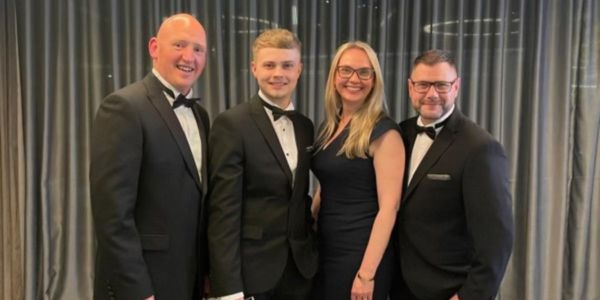 the Alwayse team at the made in the midlands awards