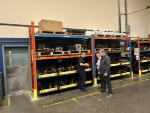 Benchmaster and ball transfer unit business partnership