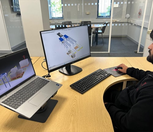 ball transfer designing